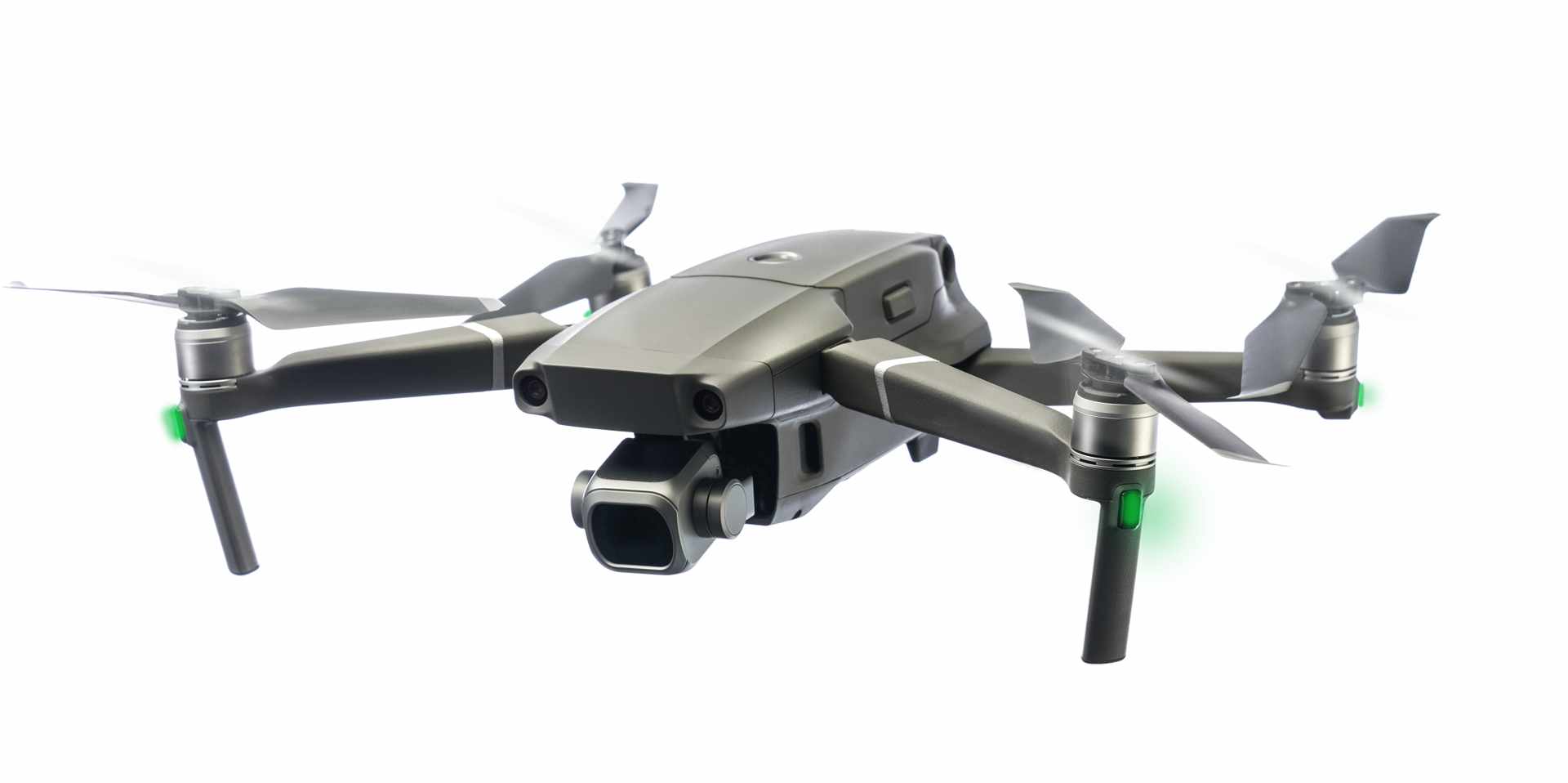 Drone d'inspection de toiture en vol